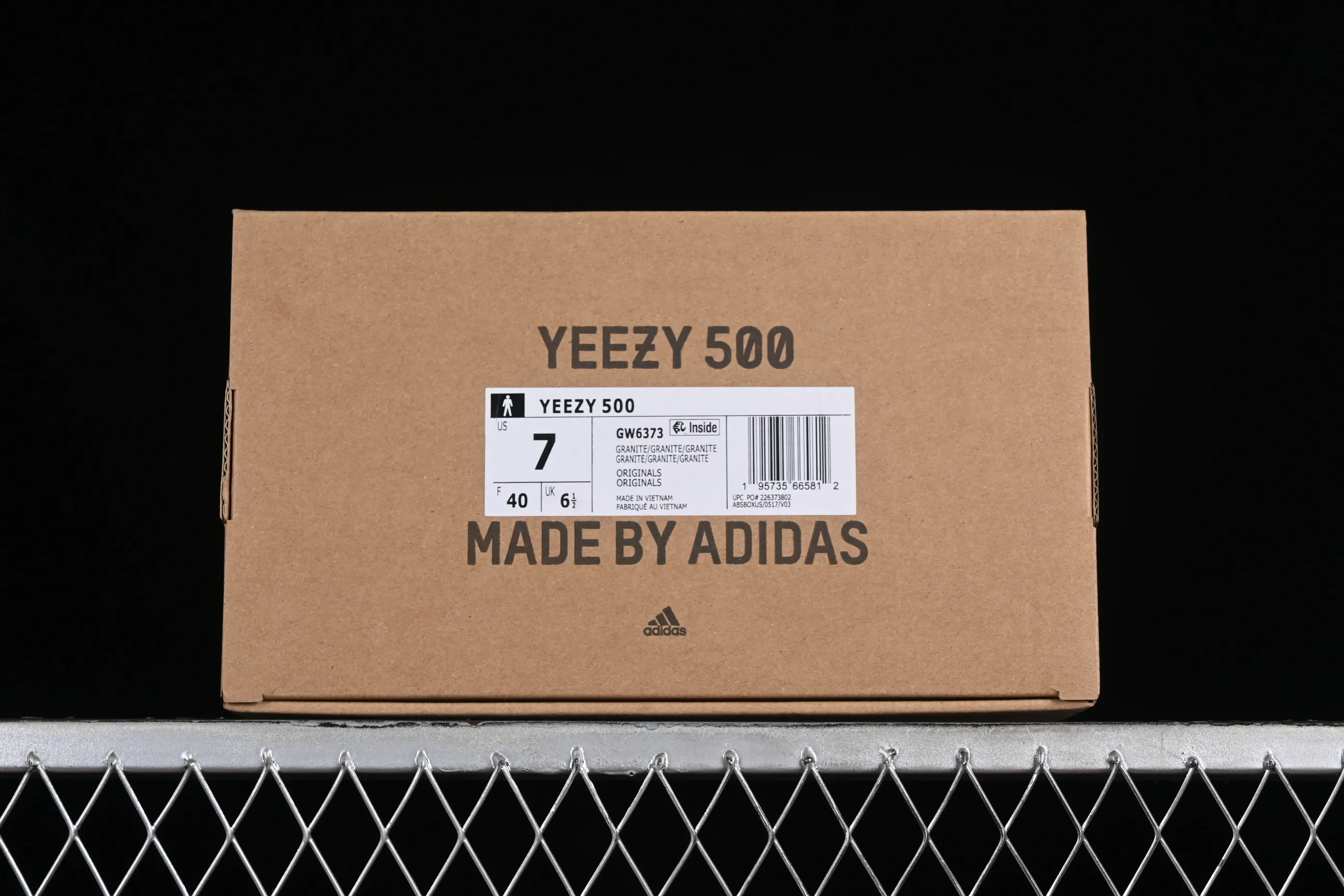 All Categories Ad Yeezy Coconut Series G Version Ad Originals Yeezy 500 "Granite" GW6373 Adidas Coconut Casual Running Shoes